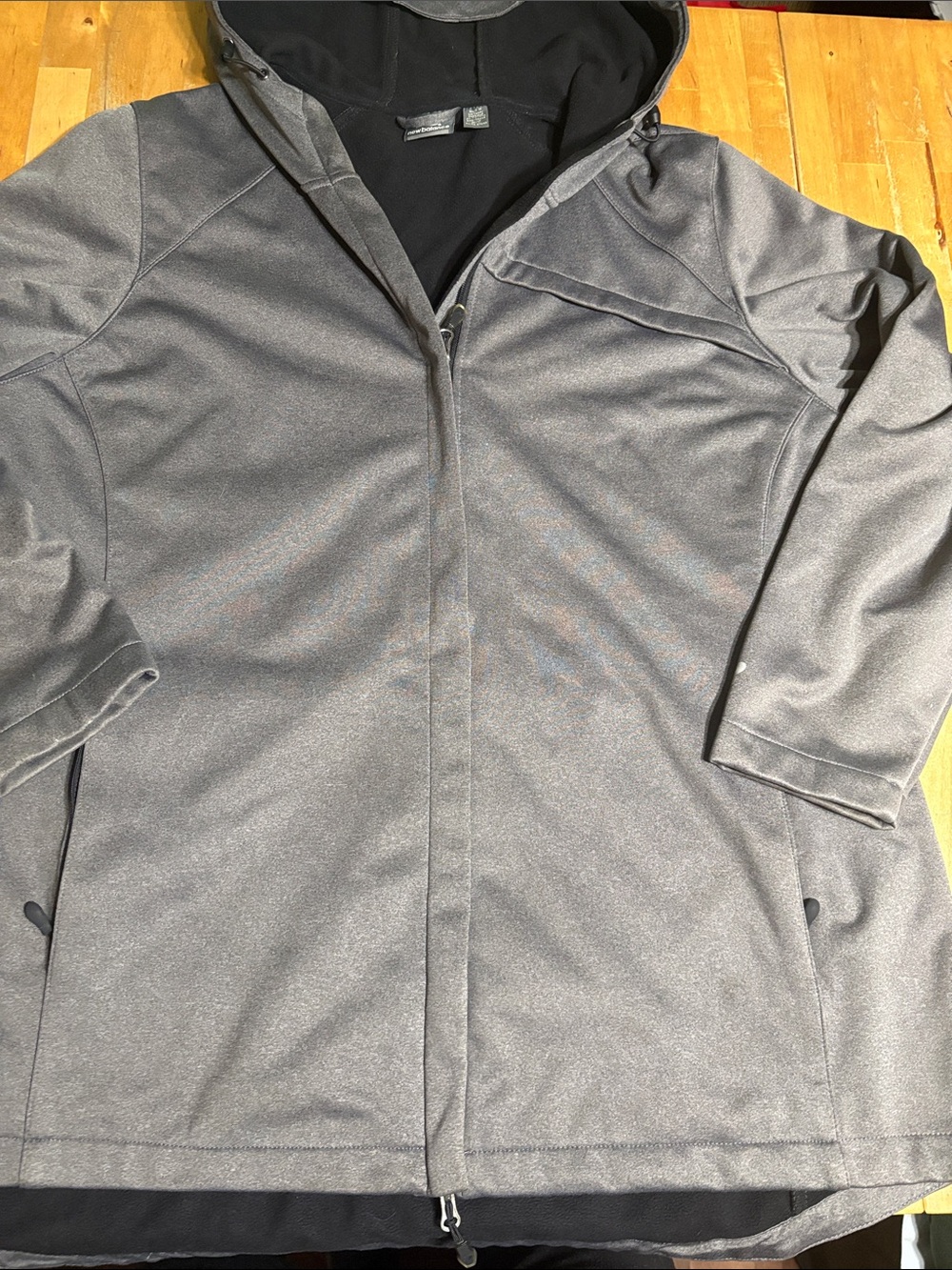 New Balance hooded Soft Shell jacket